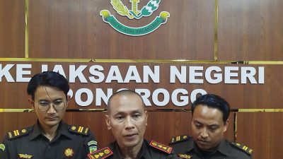 Selama Satu Tahun, Kejari Ponorogo Tangani Empat Kasus Korupsi, Terbaru Adalah Dugaan Penyimpangan Bansos