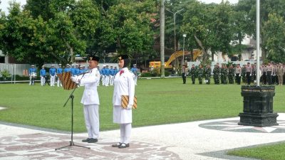 Wakil Bupati Kediri Pimpin Upacara Peringatan Hari Bela Negara ke-77