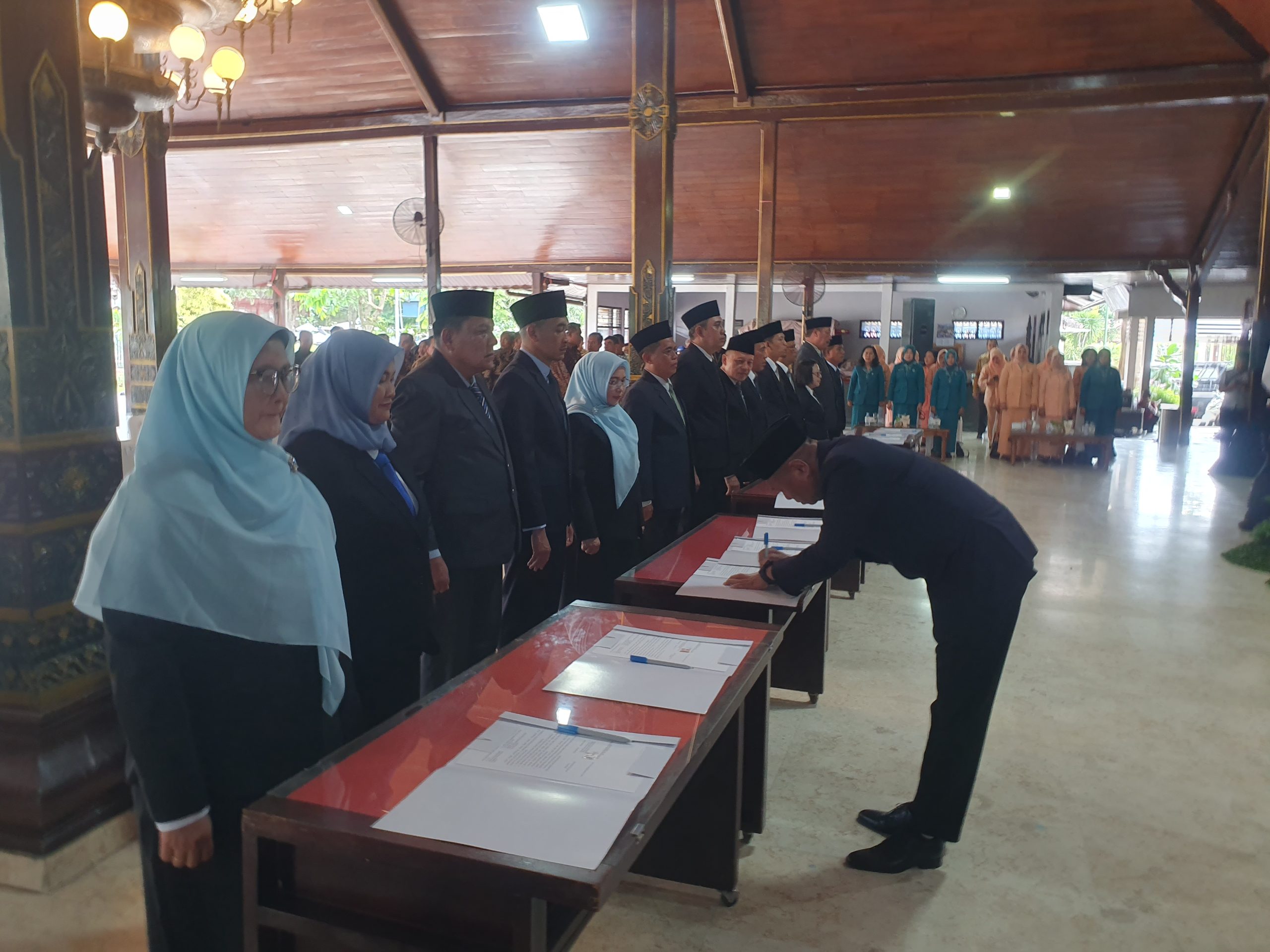 15 Pejabat Eselon II Resmi Dilantik, Sekda Tulungagung Pindah Jabatan