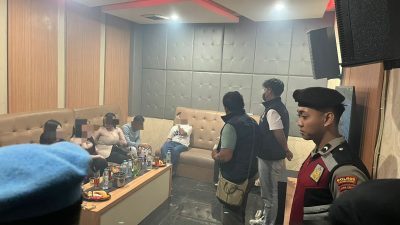 Jelang Nataru, Satresnarkoba Polres Tulungagung Razia Tiga Tempat Hiburan Malam