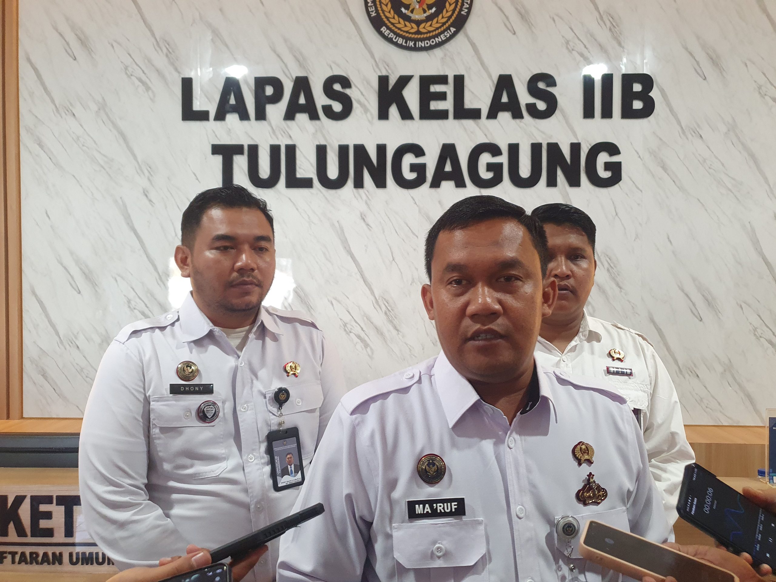 Delapan WBP Lapas Kelas IIB Tulungagung Diusulkan Terima Remisi Natal, Masa Pidana Dipotong 15 Hari