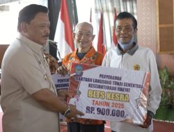 Sebanyak 1.248 Warga Nganjuk Terima BLTS Rp900 Ribu, Bupati Marhaen : Pemerintah Hadir untuk Rakyat Kecil