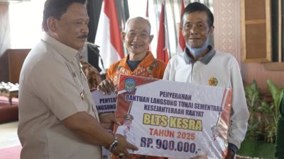 1.248 Warga Nganjuk Terima BLTS Rp900 Ribu, Bupati Marhaen: Pemerintah Hadir untuk Rakyat Kecil