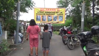 Pasca Jembatan Kedungdowo Ambruk, Warga Diminta Beralih ke Jalur Alternatif