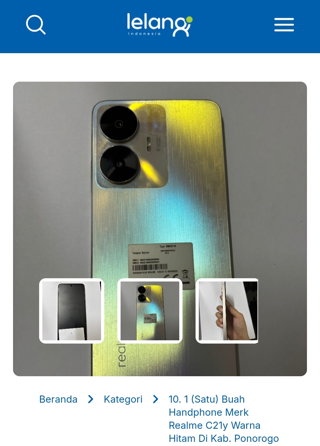 Kejari Ponorogo Lelang Barang Rampasan, iPhone Dibanderol Mulai Ratusan Ribu Rupiah