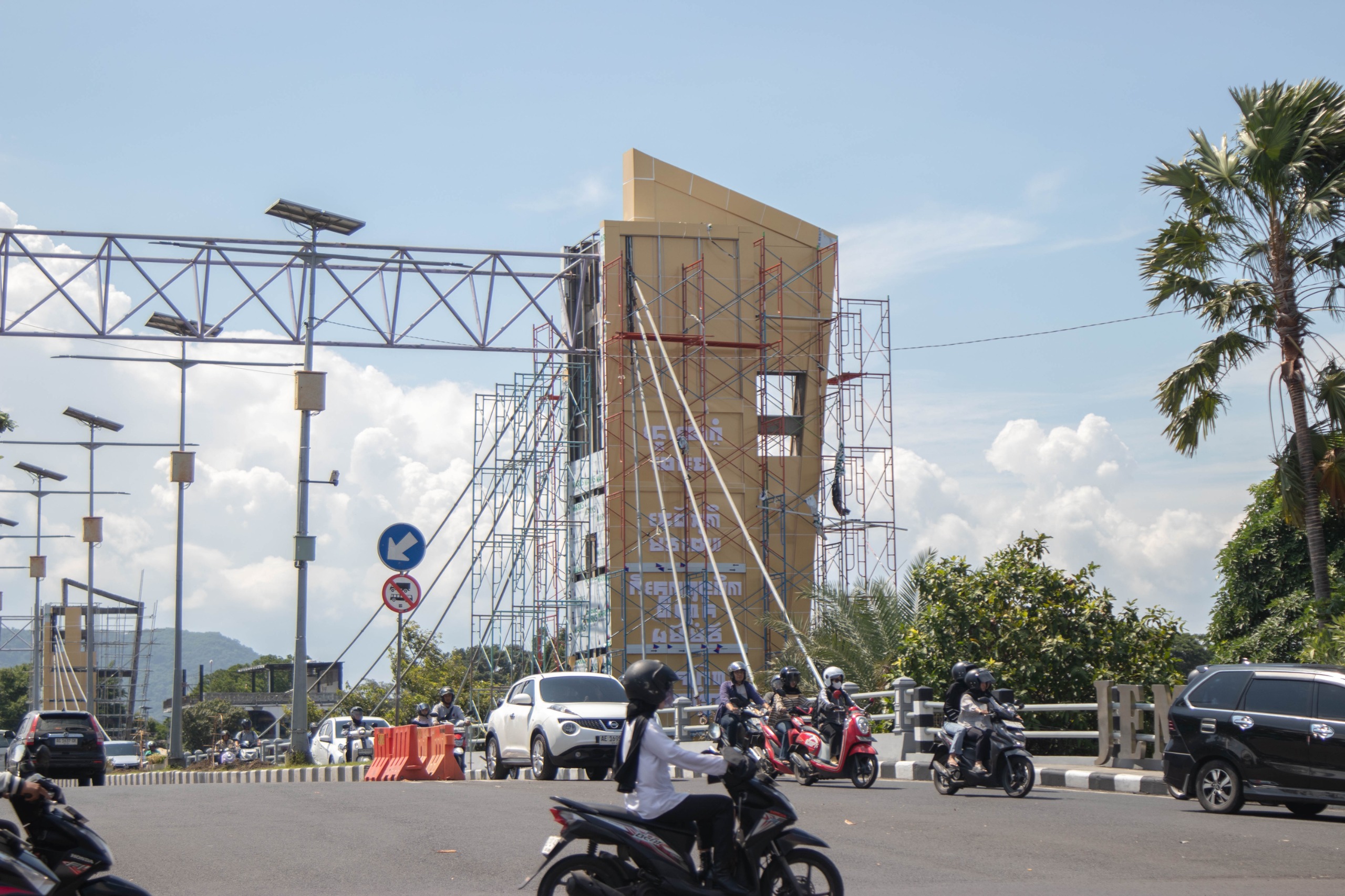Pemkot Kediri Tutup Sementara Jembatan Brawijaya Imbas Pemasangan Regel Baru