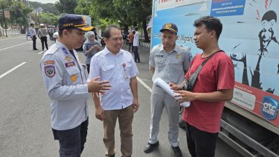 Peringati Hari Anti Polusi, Pemkot Kediri Gelar Uji Emisi Kendaraan R4 dan R6 di Jalan PK Bangsa