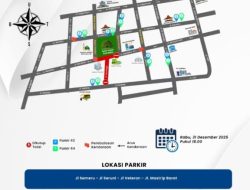 Antisipasi Kerumunan Malam Tahun Baru 2026, Sejumlah Ruas Jalan di Kota Blitar Ditutup