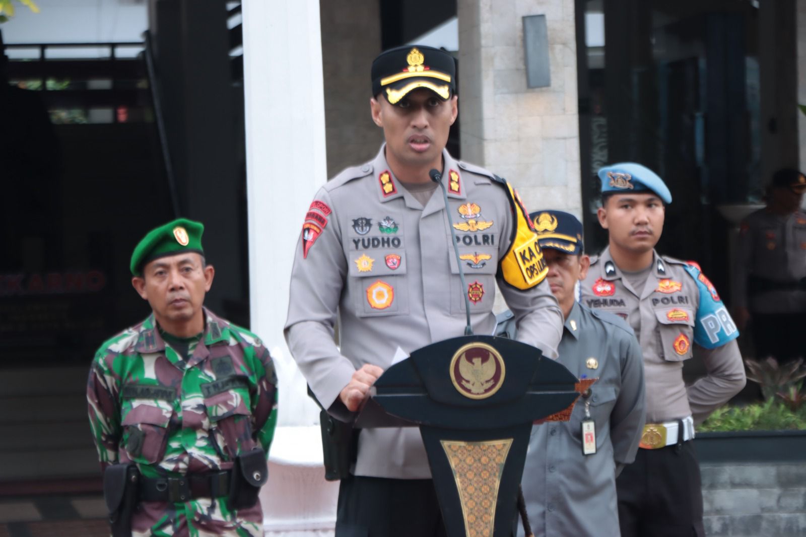Antisipasi Bencana, Polres Blitar Kota Siapkan Peralatan SAR dalam Operasi Lilin Semeru