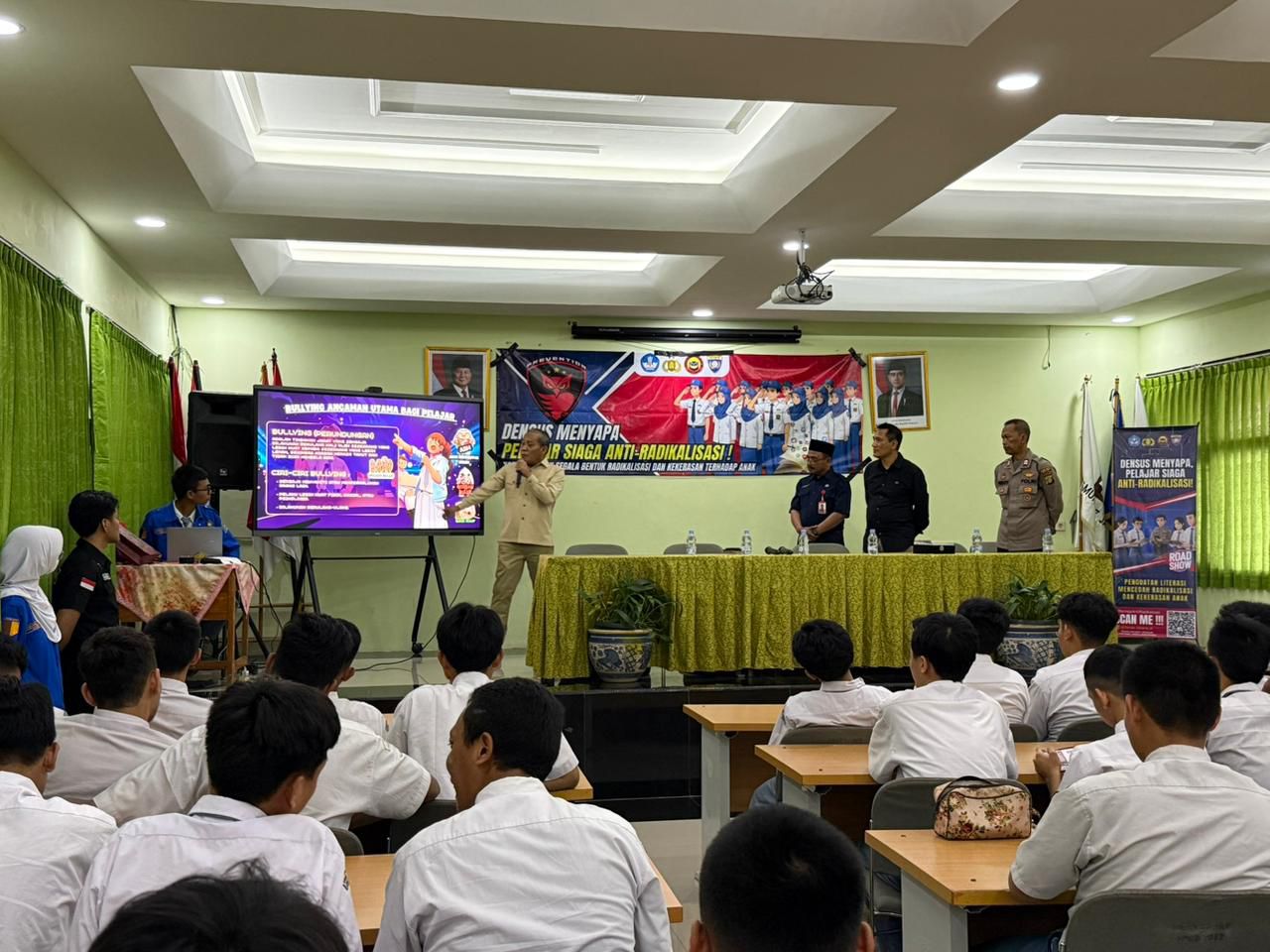 Densus 88 Gelar Roadshow Pencegahan Radikalisme di 90 SMA Jakarta
