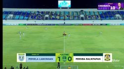 Bermain dengan 10 Pemain, Persela Lamongan Taklukkan Persiba Balikpapan 1-0