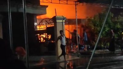 Dapur Ponpes Sunan Prapen Karanggeneng Lamongan Hangus Terbakar, Ini Dugaan Penyebabnya