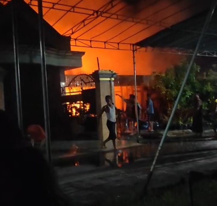 Dapur Ponpes Sunan Prapen Karanggeneng Lamongan Hangus Terbakar, Ini Dugaan Penyebabnya