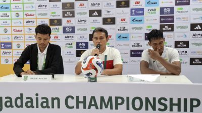 Hadapi PSS Sleman, Persela Lamongan Tunjukkan Kepercayaan Diri Tinggi, Bima Sakti Sebut Tim Semakin Padu