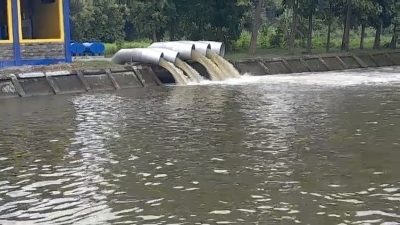 Tangani Banjir Bengawan Jero, Pemkab Lamongan Operasikan 15 Pompa Berkapasitas 9.900 Liter per Detik
