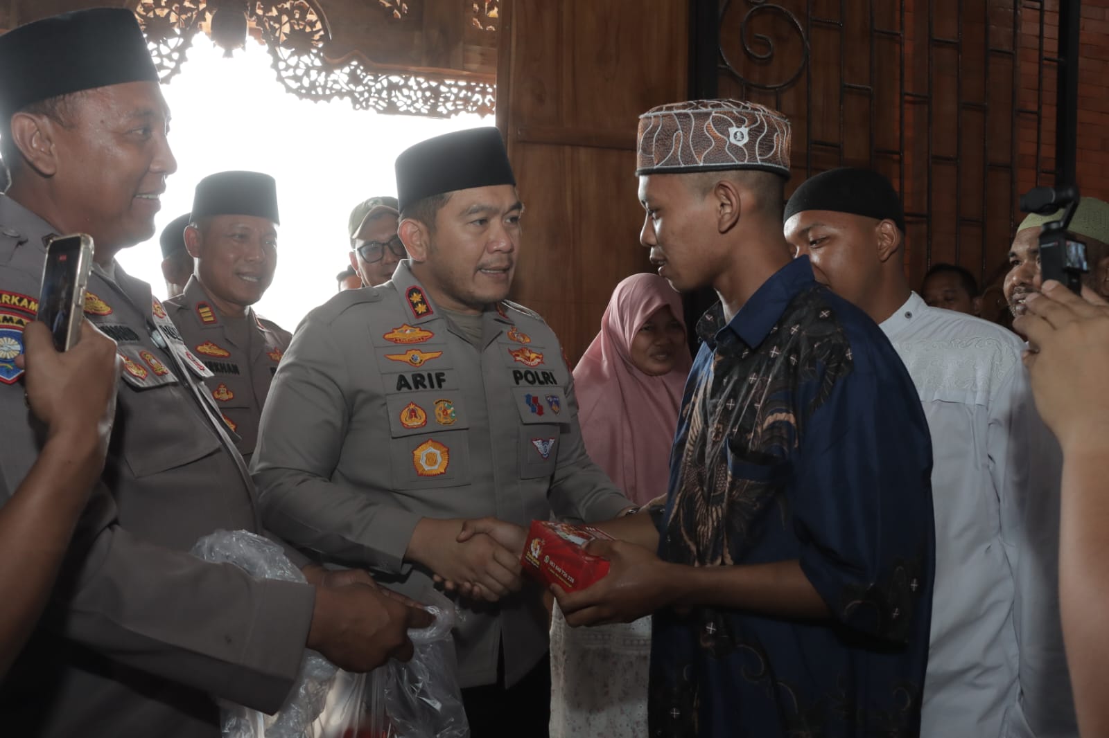 Kapolres Lamongan Tinjau Yayasan Rehabilitasi Mental, Tiga Personel Polri Jalani Pemulihan