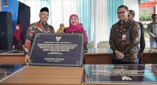 Gubernur Jatim Resmikan Revitalisasi Puluhan SMA, SMK, dan SLB di Malang Raya Awal 2026