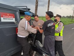 Aksi Balap Liar di Gondanglegi Dihentikan Polisi Usai Warga Hubungi Layanan 110