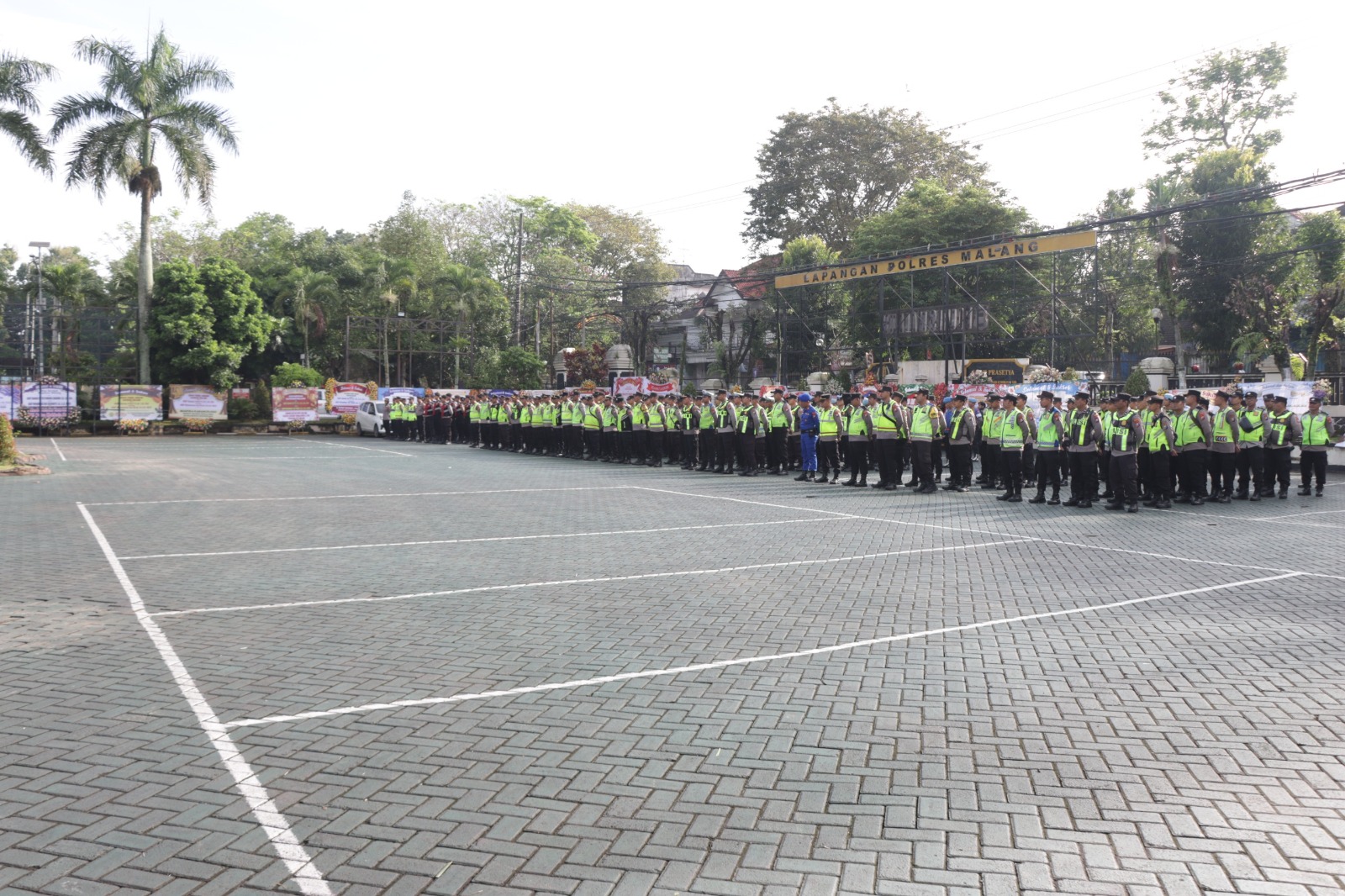Kunjungan Presiden Prabowo ke Pagak, Polres Malang Kerahkan 650 Personel Pengamanan