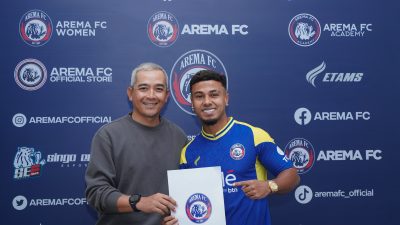 Perkuat Lini Serang, Arema FC Resmi Datangkan Winger Brasil Gabriel Silva