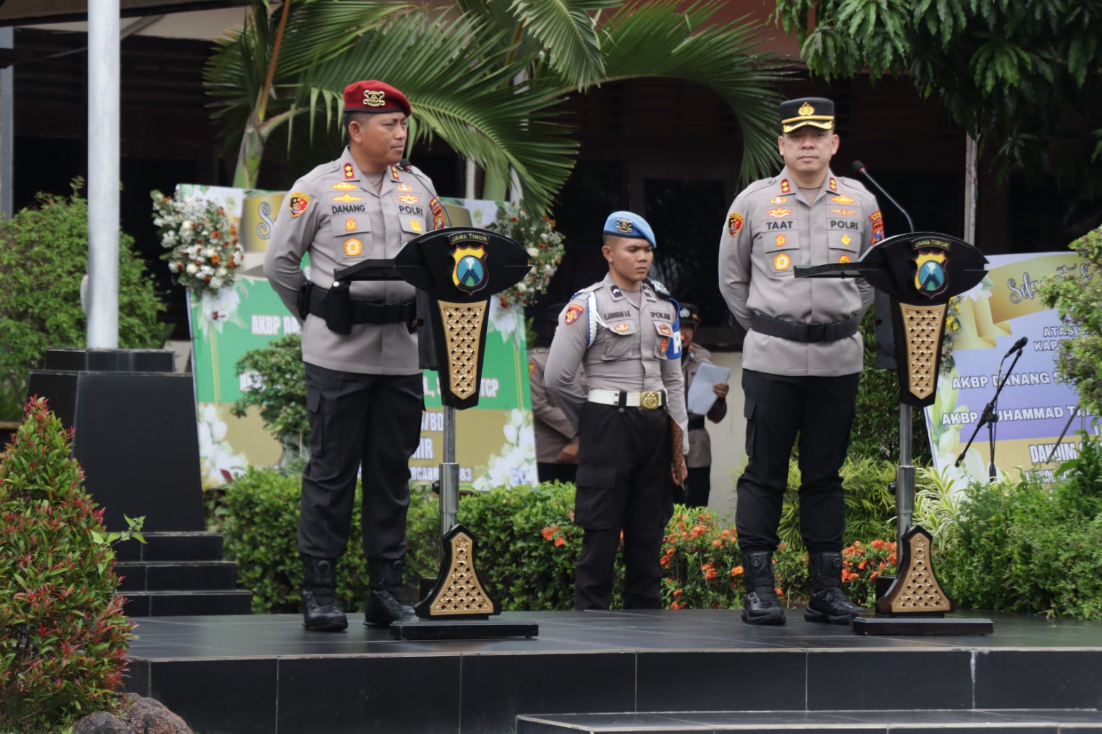 Serah Terima Kapolres Malang, AKBP Danang Setiyo Akhiri Masa Tugas Usai Setahun Bertugas
