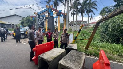Petakan Lokasi Rawan Laka, Kapolres Batu Tinjau Langsung Jalur Klemuk