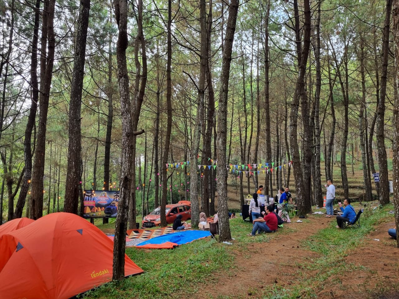 Taman Pinus Campervan Park, Pilihan Camping Favorit Berfasilitas Lengkap di Kota Batu