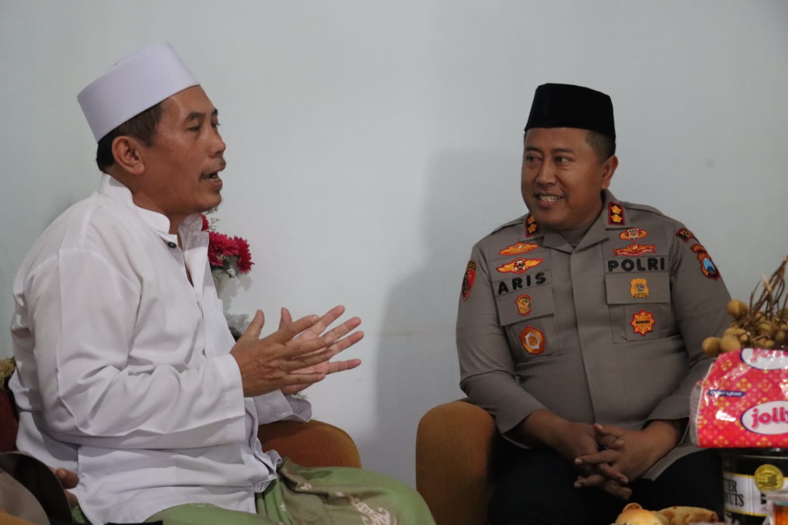 Pererat Sinergi, Kapolres Batu Bersilaturahmi ke Rumah Ketua MUI Kota Batu