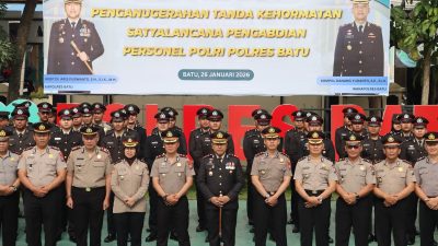 Kapolres Batu : Satyalencana Pengabdian Bukti Loyalitas dan Dedikasi Tanpa Cela