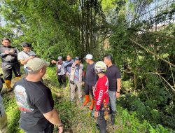 Satreskrim Polres Batu Lakukan Olah TKP Ulang Kasus Penemuan Mayat di Sungai Clumprit