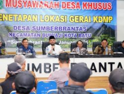 Wakil Wali Kota Batu Apresiasi Musdesus Sumberbrantas Tetapkan Lokasi Gerai KDMP