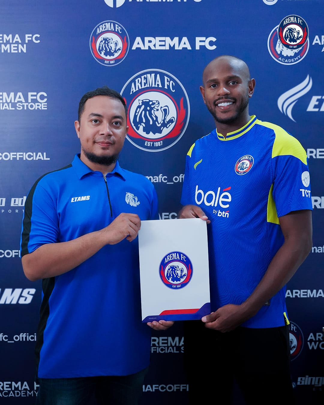 Arema FC Resmi Datangkan Penyerang Asing Baru, Joel Vinicius