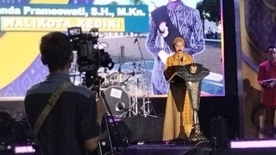 Revitalisasi Jalan Stasiun Diresmikan, Vinanda Tegaskan Arah Kediri sebagai Kota Pariwisata Modern