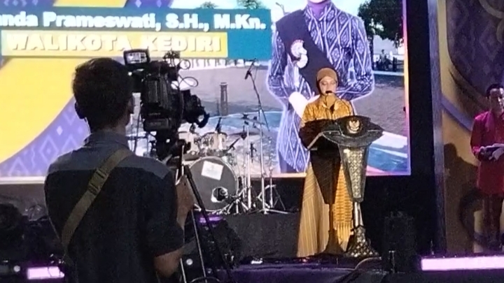 Revitalisasi Jalan Stasiun Diresmikan, Vinanda Tegaskan Arah Kediri sebagai Kota Pariwisata Modern