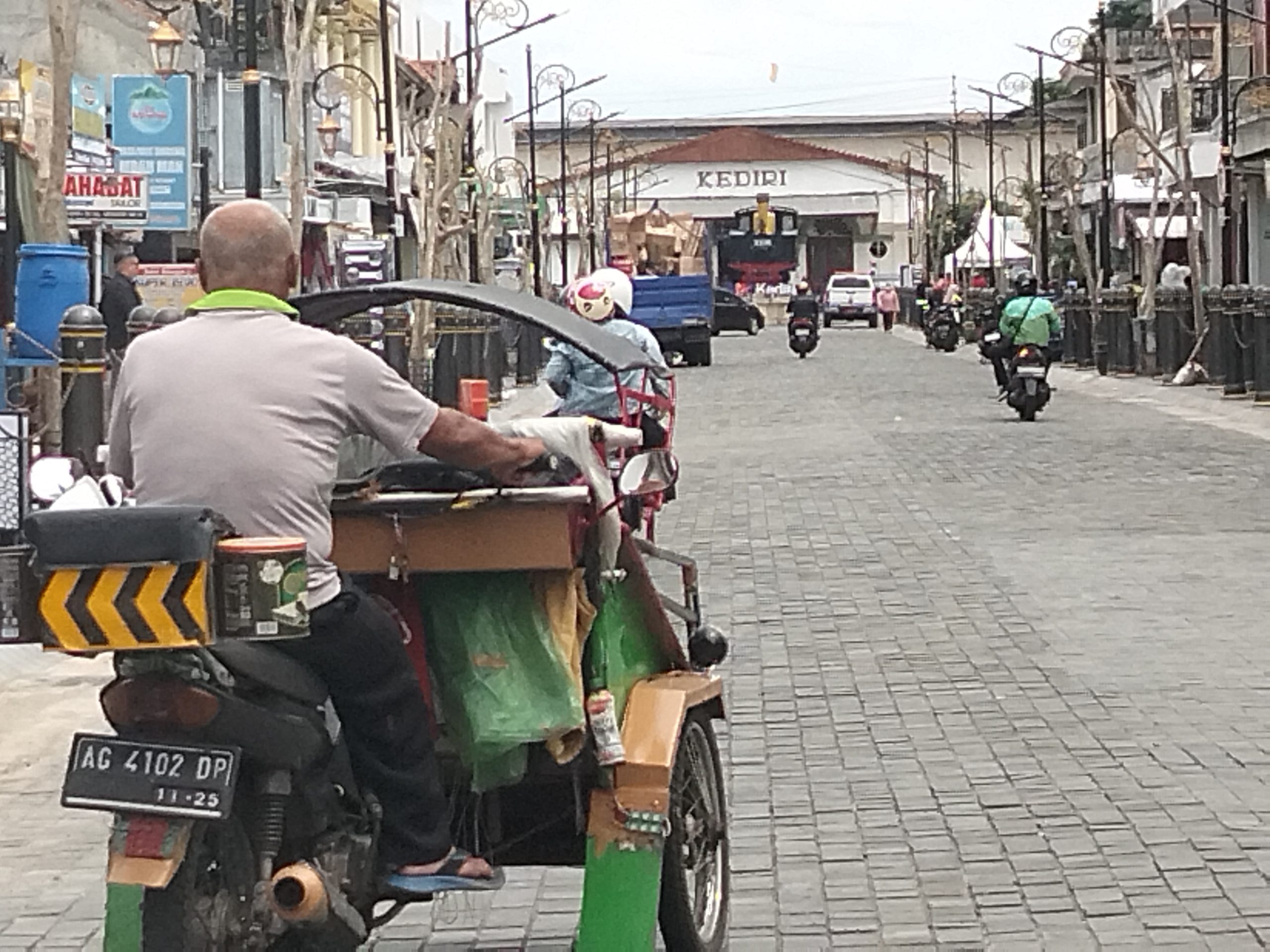 Hari Kedua Uji Coba Rekayasa Jalan Stasiun, Arus Lalu Lintas Lengang, Warga Harap Kebijakan Tetap Fleksibel