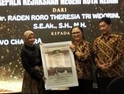 Tongkat Estafet Kepemimpinan Kejari Kota Kediri Berganti, Rivo Chandra Makarupa Resmi Gantikan Raden Roro Theresia