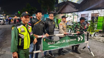 Mujahadah Kubro Ponpes Kedunglo, Polisi Siapkan Rekayasa  Lalu Lintas di Jalan Wahid Hasyim Kota Kediri