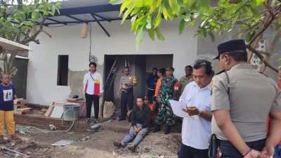 Tersengat Listrik Saat Pasang Kusen, Tukang Bangunan di Singonegaran Tewas