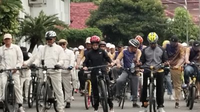 Gowes Bersama Kediri–Madiun Perkuat Soliditas Daerah Menuju Kota Sehat dan Berkelanjutan