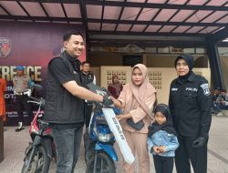 Polres Kediri Kota Ungkap Curanmor Berantai, Pasangan Suami Istri Ditangkap, Motor Korban Dikembalikan