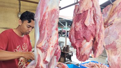 Pedagang Daging Sapi Kediri Keluhkan Omzet Merosot hingga 50 Persen, Salah Satunya Karena Pogram MBG