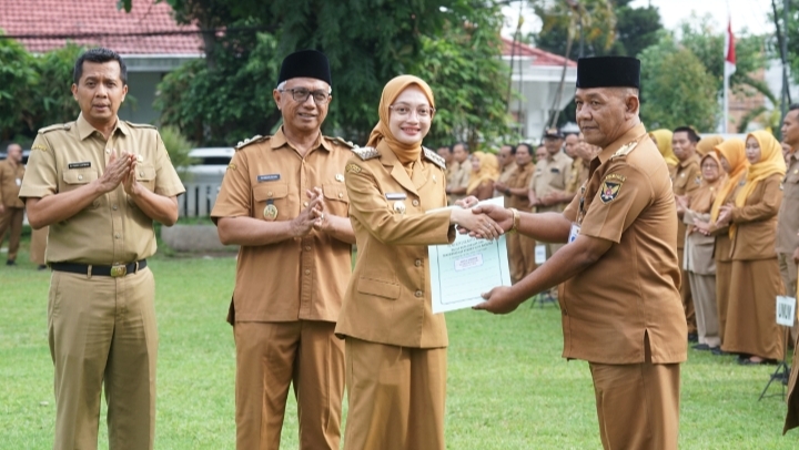Naik Pangkat, Camat Mojoroto Perkuat Komitmen Pelayanan Publik Tanpa Diskriminasi
