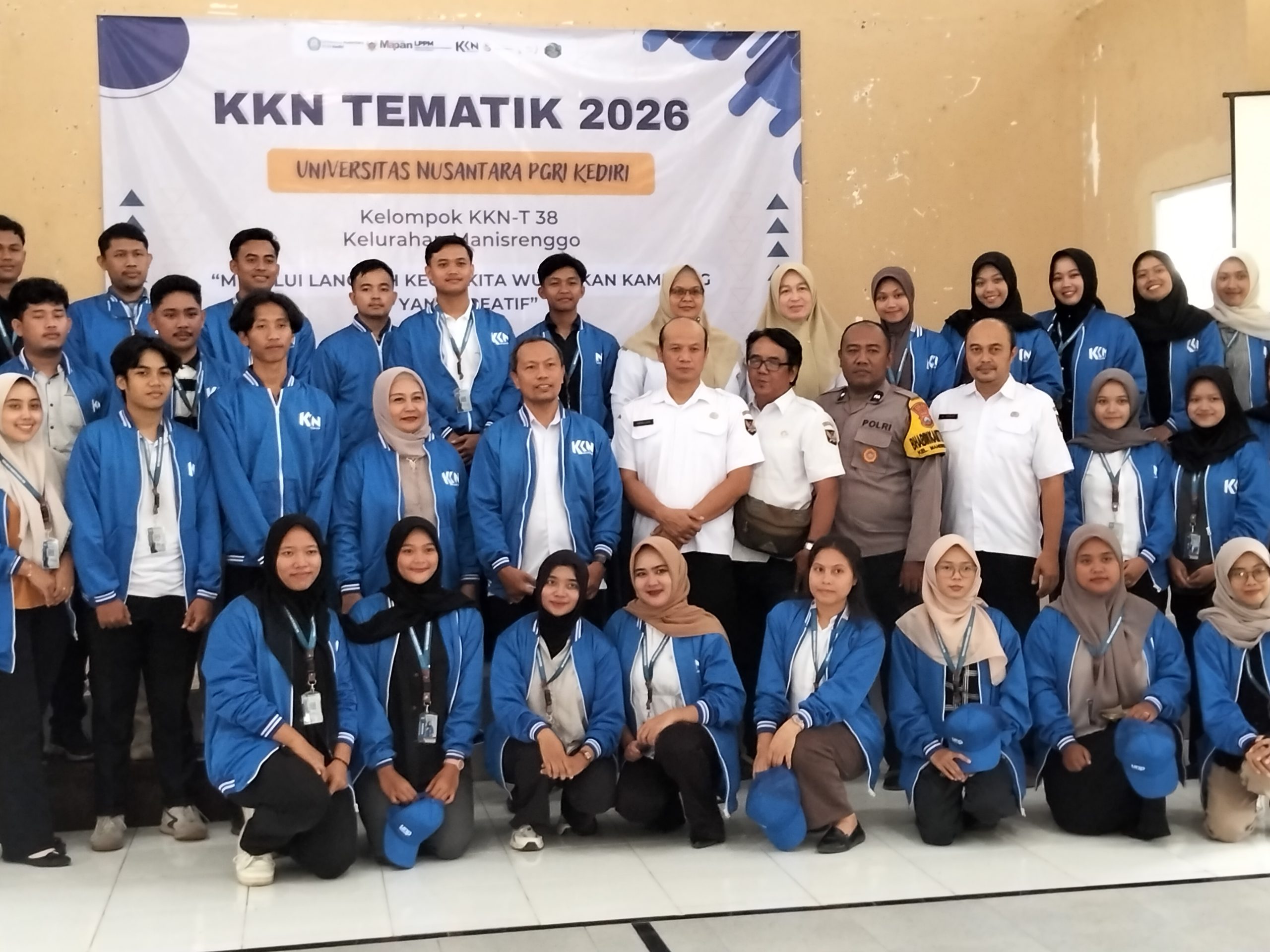 Sebanyak 38 Mahasiswa KKN UNP Kediri Diterima di Manisrenggo, Dorong Aquaponik, Penguatan UMKM, Pencegahan Stunting, dan Pendidikan