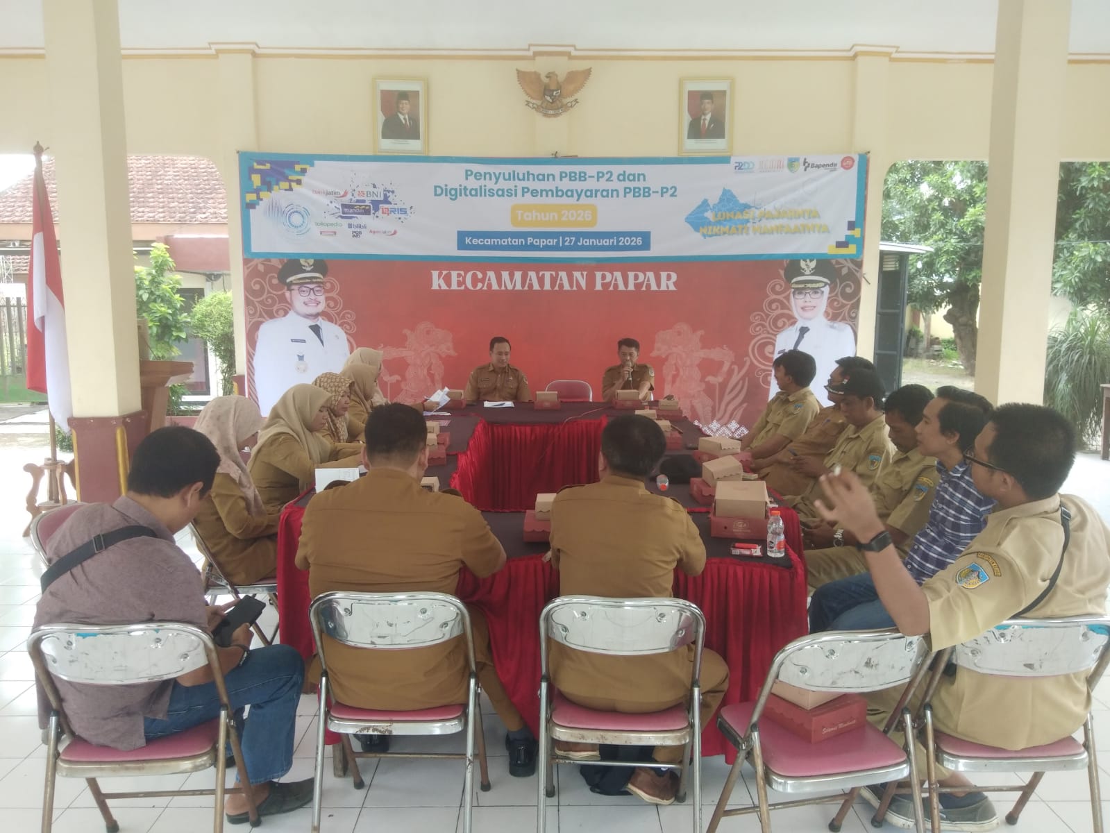 dilaksanakan di Pendopo Kantor Kecamatan Papar dan