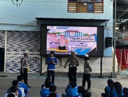 Cegah Konvoi dan Live TikTok di Jalan, Satlantas Polres Kediri Kota Gelar Jumat Gaul di Sekolah