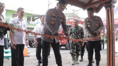 Kapolres Blitar Resmikan Pangkalan Ojek Bhayangkara, Perkuat Sinergi Jaga Keamanan Wilayah
