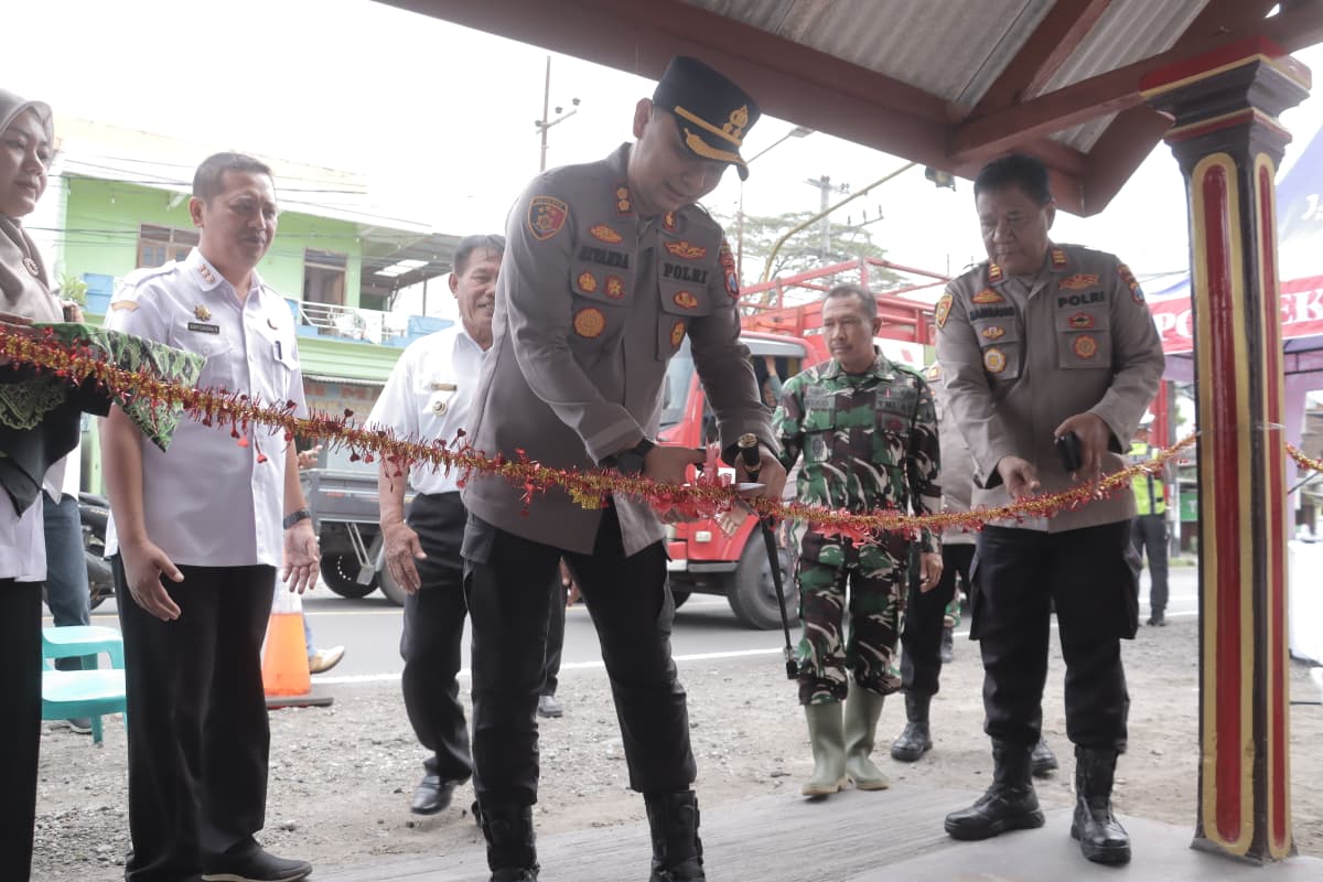Kapolres Blitar Resmikan Pangkalan Ojek Bhayangkara, Perkuat Sinergi Jaga Keamanan Wilayah