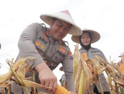 Dukung Swasembada Pangan Nasional, Polres Blitar Raih Penghargaan dari Presiden