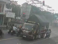 Serempet Pengendara Motor, Sopir Truk Kabur dan Ditangkap Saat Menjenguk Korban di Rumah Sakit