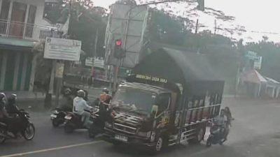 Serempet Pengendara Motor, Sopir Truk Kabur dan Ditangkap Saat Menjenguk Korban di Rumah Sakit